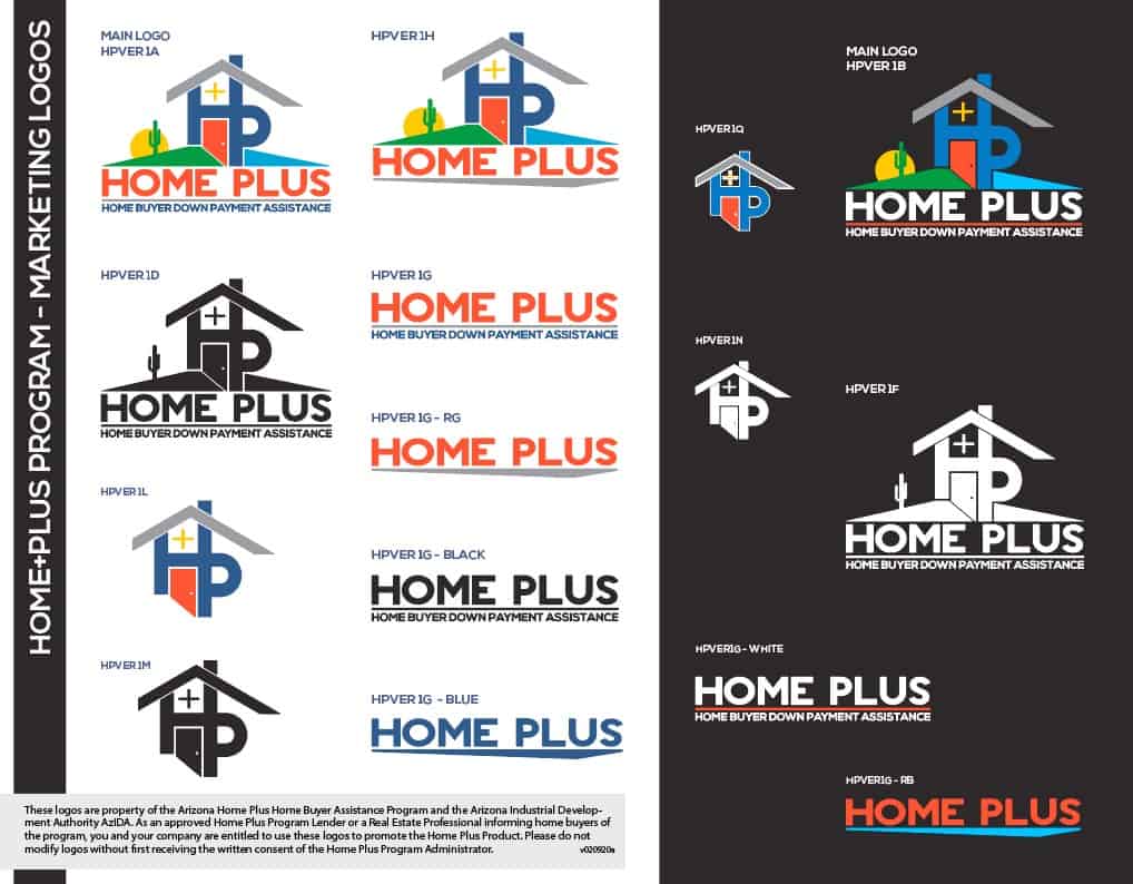 Home Plus Logos For Marketing Use